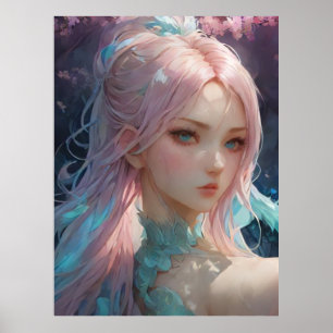 *~* AP60水女神ファンタジー海マーメイド40 ポスター
