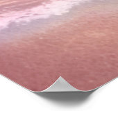 *~* AP60海グリッター沿岸海砂ビーチ波 ポスター (角)