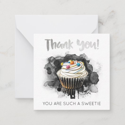 *~ AP62 THANK YOU Kinderness Mini Note Card ノートカード (正面)