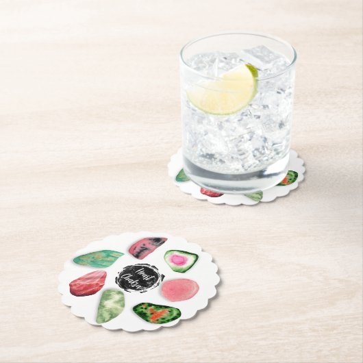 *~* AP64水ハートチャクラ紙コースター江本 ペーパーコースター (インサイチュ)