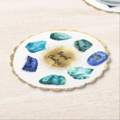 *~* AP64江本水スロートチャクラ ペーパーコースター (アングル)