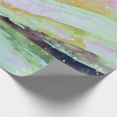 *~* AP67パステル抽象芸術アー絵を描トの自然 ラッピングペーパー (角)