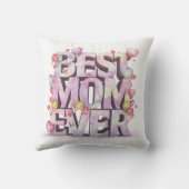 *~ AP72母の日最高の母のハートフローラ4 クッション (裏面)