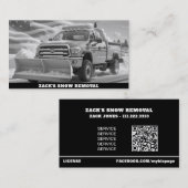 *~* AP74除雪車の愛国心 名刺 (正面/裏面)