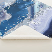 *~* AP8ブルーアゲートホログリッターシテリア海 シェルパブランケット (3/4)