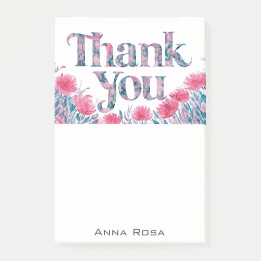 *~* AP85の感謝の表明 ポストイット (正面)