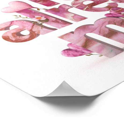 *~* Ap85の魅力の法則がカワイイ現れる ポスター (角)