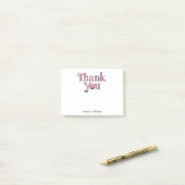 *~* AP85フローラ – お礼マニフェスト ポストイット (デスク上)