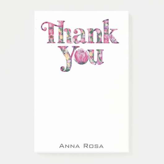 *~* AP85感謝フローラ謝意表 ポストイット (正面)