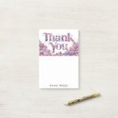 *~* AP85花花感謝の気持ちを表す ポストイット (デスク上)