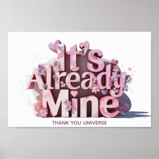 *~* AP85誘引発現の法則お洒落 ポスター (正面)