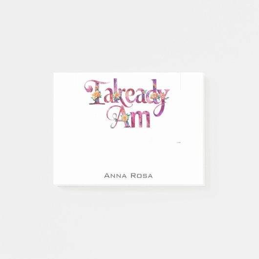 *~* AP85 12フローラ感謝マニフェストAM ポストイット (正面)