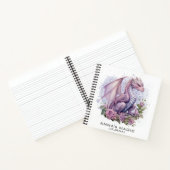 *~* AP85 Law Attraction Dragon Manifesting Photo ノートブック (内部)