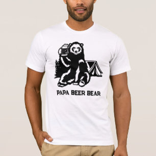 *~* AP86キャンプPAPAビールベアーパパの日 Tシャツ