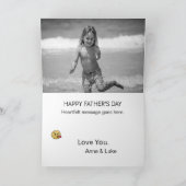 *~* AP86 I LOVE MY GPANDPA Father's Day Card サンキューカード (内部)