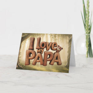 *~* AP86 I LOVE MY GPANDPA Father's Day Card サンキューカード