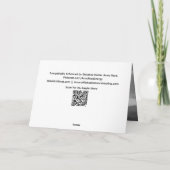 *~* AP86 I LOVE YOU PAPA Photo Father's Day Card サンキューカード (裏面)