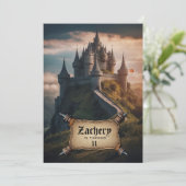 *~* AP88キャッスルマウンテン中世ファンタジー誕生日 招待状 (スタンド正面)