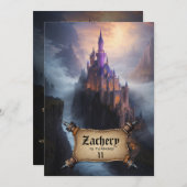 *~* AP88城水中世ファンタジー誕生日 招待状 (正面/裏面)