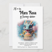 *~* AP88 PHOTOスウィートベビードラゴン誕生日パーティー 招待状 (正面)