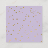 *~* AP8 QRお礼金ゴールドStar Reviewエンクロージャ エンクロージャーカード (裏面)