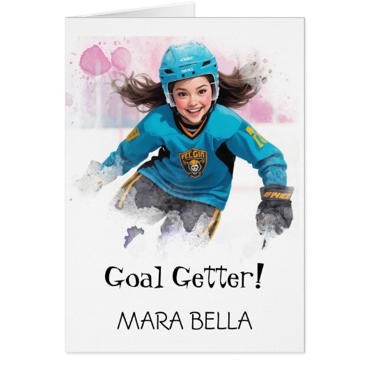 *~* AP94かわいいホッケーガールズ2パーソナライズ誕生日 (正面)