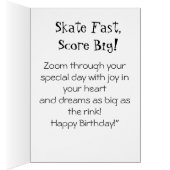 *~* AP94アイスホッケー1女子プレーヤーかわいい誕生日 (内側 (右))