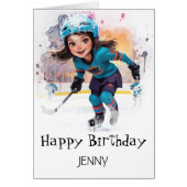 *~* AP94 Ice Hockey Girl Player12 Cute Birthday (正面)
