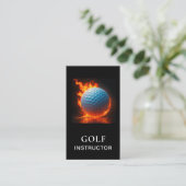 *~*  AP94 QR Flames Fire  Hot  Bold Golf Ball  名刺 (スタンド正面)