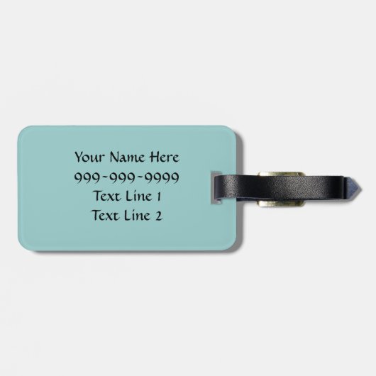 AP-おもしろいなリスの荷物のラベル ラゲッジタグ (裏面横)