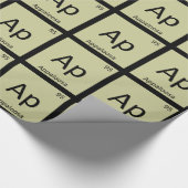 Ap - アパラルーサ化学元素記号 ラッピングペーパー (角)