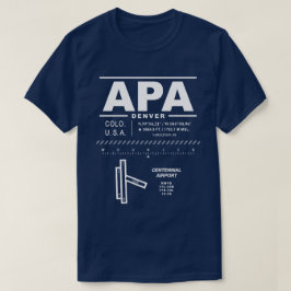 APA センテニアル空港 Tシャツ