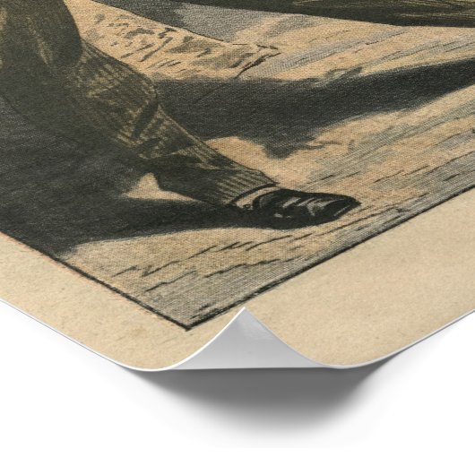 apacheはパリの迷惑だ ポスター (角)