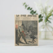 apacheはパリの迷惑だ ポストカード (スタンド正面)