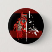 Apacheナイフボ®️タン 缶バッジ (正面)