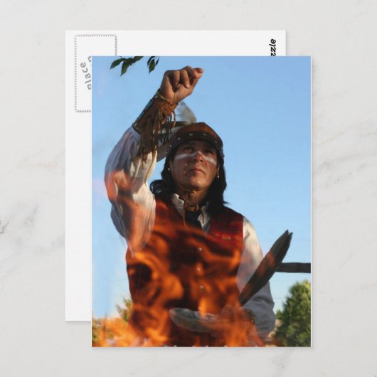 「Apache祈りの言葉」 ポストカード (正面/裏面)