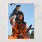 「Apache祈りの言葉」 ポストカード (正面)