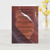 Apache結婚の賛美 No Rain Inside v2 カード (黄色い花)