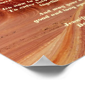 Apache結婚の賛美Poster 11" x 14"マット ポスター (角)