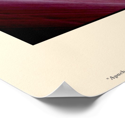 Apache結婚の賛美Poster 16" x 20" ポスター (角)