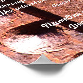 Apache結婚の賛美v2 Rusty Metal Lookプリント ポスター (角)