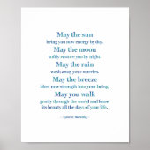 Apache賛美の水彩洗浄 ポスター (正面)