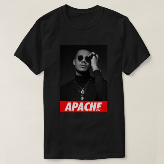 APACHE 207 APACHE Tシャツ (デザイン正面)