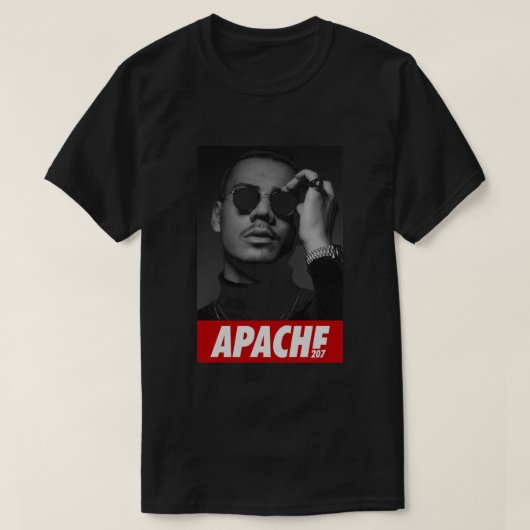 APACHE 207 Tシャツ (デザイン正面)