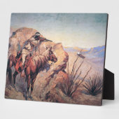 Apache Ambush (キャンバス上の油) フォトプラーク (側面)