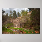 Apache Canyon, Santa Fe National Forest, NM ポスター (正面)