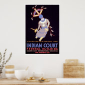 Apache Devil Dancer 1939 WPA ポスター (キッチン)