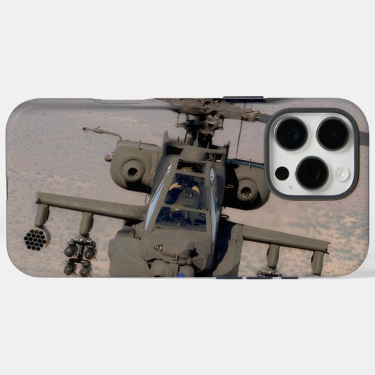 Apache Helicopter Air Wings Destiny Case-Mate iPhoneケース (裏面 (横))