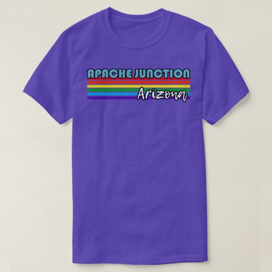 Apache JunctionアリゾナプライドApache Junction LGB Tシャツ (デザイン正面)