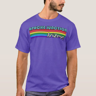 Apache JunctionアリゾナプライドApache Junction LGB Tシャツ